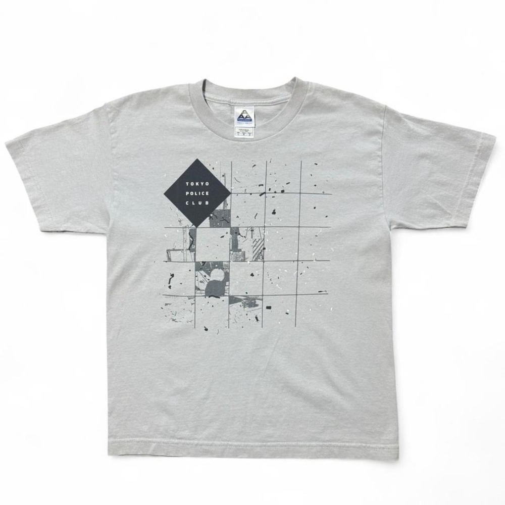 Vintage Y2K Tokyo Police Club Band Champ Album Indie Music Concert Merch T-shirt